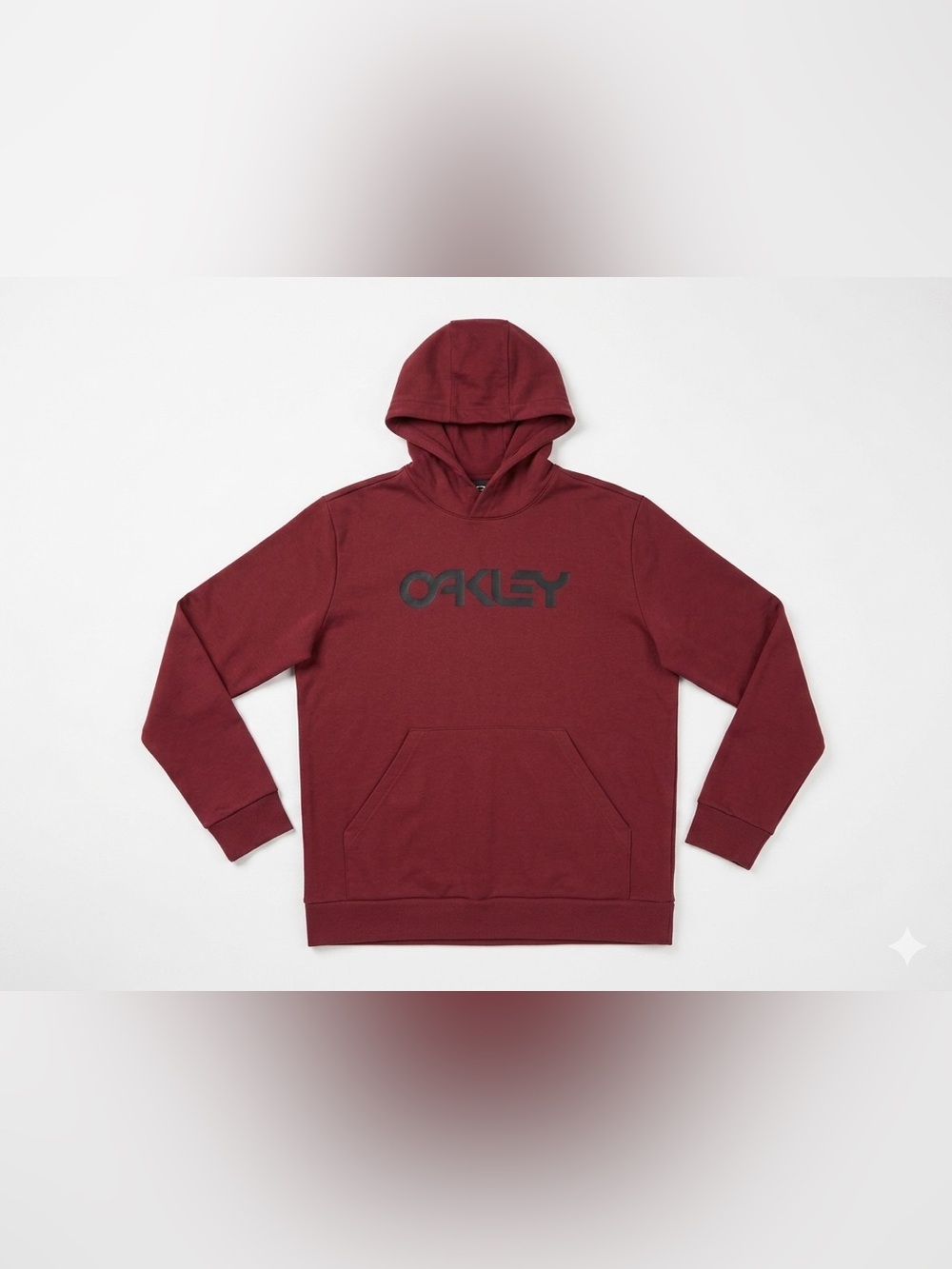 Oakley Hoodie Mens‎ Large L Red Pullover Sweatshirt Regular Fit